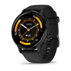 Умные часы Garmin VENU 3 45 мм, корпус: корпус: серый (Slate), с черным силиконовым ремешком (Black) 2888238
