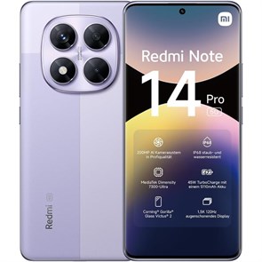 Телефон Xiaomi Redmi Note 14 Pro 5G 8/256Gb (Lavender Purple) Телефон Xiaomi Redmi Note 14 Pro 5G 8/256Gb (Lavender Purple)