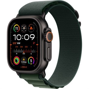 Часы Apple Watch Ultra 2 (2024) GPS + Cellular 49mm, Black Titanium Case, Alpine Loop (Dark Green) L Часы Apple Watch Ultra 2 (2024) GPS + Cellular 49mm, Black Titanium Case, Alpine Loop (Dark Green) L