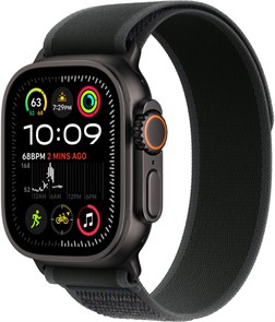 Часы Apple Watch Ultra 2 (2024) GPS + Cellular 49mm, Black Titanium Case, Trail Loop (Black) M/L Часы Apple Watch Ultra 2 (2024) GPS + Cellular 49mm, Black Titanium Case, Trail Loop (Black) M/L