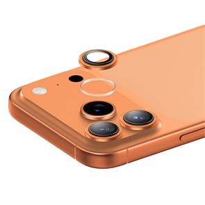 Защита камер для iPhone 17 Pro / Pro Max Keephone Calvin Cosmic Orange Защита камер для iPhone 17 Pro / Pro Max Keephone Calvin Cosmic Orange