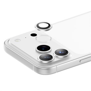 Защита камер для iPhone 17 Pro / Pro Max Keephone Calvin Silver Защита камер для iPhone 17 Pro / Pro Max Keephone Calvin Silver