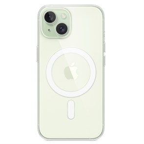 Чехол для iPhone 15 Protect Polycarbonate Magsafe Прозрачный Чехол для iPhone 15 Protect Polycarbonate Magsafe Прозрачный