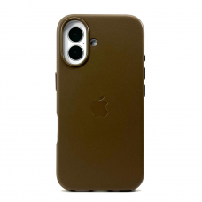 Чехол для iPhone 16 Protect Leather MagSafe Taupe Чехол для iPhone 16 Protect Leather MagSafe Taupe
