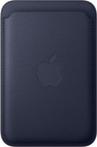 Кожаный кошелек для iPhone Leather Magsafe Protect Navy Blue Кожаный кошелек для iPhone Leather Magsafe Protect Navy Blue