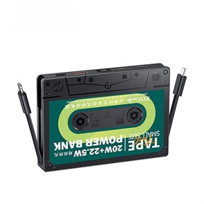 Внешний аккумулятор Remax RPP-533 Black-Green 10000 mAh 20W+22.5W Внешний аккумулятор Remax RPP-533 Black-Green 10000 mAh 20W+22.5W