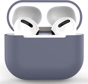 Чехол для Airpods 4 Protect Silicon Серо-зеленый Чехол для Airpods 4 Protect Silicon Серо-зеленый