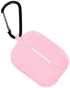 Чехол для Airpods Pro 2 Gurdini Soft Touch c карабином Розовый Чехол для Airpods Pro 2 Gurdini Soft Touch c карабином Розовый