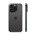 Телефон Apple iPhone 15 Pro 128 ГБ, eSim (электронная SIM-карта), цвет: черный титан (Black Titanium) iPhone 15 Pro 128 Black Titanium eSim