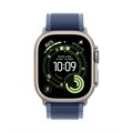 Часы Apple Watch Ultra 3 GPS 49 мм, корпус натуральный титан (Natural Titanium), ремешок Trail, цвет: синий/ярко-синий (Blue/Bright Blue), размер: M/L 2830680