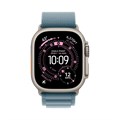 Часы Apple Watch Ultra 3 GPS 49 мм, корпус натуральный титан (Natural Titanium), ремешок Alpine, цвет: светло-синий (Light Blue), размер: M 2830677