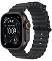 Часы Apple Watch Ultra 3 GPS 49 мм, корпус черный титан (Black Titanium), ремешок Ocean, цвет: черный (Black) 2830673