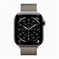 Часы Apple Watch Series 11 46 мм, корпус титан натуральный (Natural Titanium), миланский сетчатый браслет, цвет: натуральный (Natural), размер: M/L 2830693