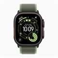 Часы Apple Watch Ultra 3 GPS 49 мм, корпус черный титан (Black Titanium), ремешок Trail, цвет: зеленый/неоновый (Green/Neon), размер: S/M 2857286