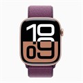 Часы Apple Watch Series 10 42 мм, корпус алюминий розовое золото (Rose Gold Aluminium), ремешок Sport Loop, цвет: сливовый (Plum) 2097473