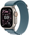 Часы Apple Watch Ultra 3 GPS 49 мм, корпус натуральный титан (Natural Titanium), ремешок Alpine, цвет: светло-синий (Light Blue), размер: S 2830678