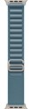 Часы Apple Watch Ultra 3 GPS 49 мм, корпус натуральный титан (Natural Titanium), ремешок Alpine, цвет: светло-синий (Light Blue), размер: S 2830678