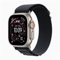 Часы Apple Watch Ultra 3 GPS 49 мм, корпус натуральный титан (Natural Titanium), ремешок Alpine, цвет: черный (Black), размер: M 2857288