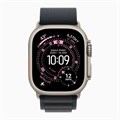 Часы Apple Watch Ultra 3 GPS 49 мм, корпус натуральный титан (Natural Titanium), ремешок Alpine, цвет: черный (Black), размер: M 2857288