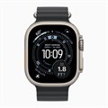 Часы Apple Watch Ultra 3 GPS 49 мм, корпус натуральный титан (Natural Titanium), ремешок Ocean, цвет: черный (Black) 2857293