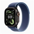 Часы Apple Watch Ultra 3 GPS 49 мм, корпус черный титан (Black Titanium), ремешок Trail, цвет: синий/ярко-синий (Blue/Bright Blue), размер: S/M 2857284