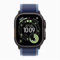 Часы Apple Watch Ultra 3 GPS 49 мм, корпус черный титан (Black Titanium), ремешок Trail, цвет: синий/ярко-синий (Blue/Bright Blue), размер: S/M 2857284
