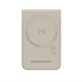 Кошелек-кардхолдер Magssory Geotag Magnetic Flip Wallet, совместимый с MagSafe и Find My, ACL003, айвори ACL003_5