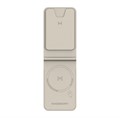Кошелек-кардхолдер Magssory Geotag Magnetic Flip Wallet, совместимый с MagSafe и Find My, ACL003, айвори ACL003_5