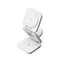 Складное беспроводное зарядное устройство Magssory Flex 3 в 1 для Apple, с магнитами, совместимое с MagSafe, белый WCH013_2