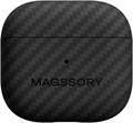 Чехол Magssory aramid case для airpods 4 кевлар арамид CFB032