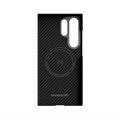 Чехол Magssory для Samsung Galaxy S24 Ultra, кевлар (арамид), с магнитами, черный CFB026