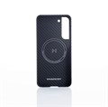 Чехол Magssory для Samsung Galaxy S23+, кевлар (арамид), с магнитами, черный CFB007