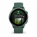 Умные часы Garmin VIVOACTIVE 6 42 мм, корпус: яшмовый (Jasper Green), с зеленым силиконовым ремешком 2720871