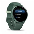 Умные часы Garmin VIVOACTIVE 6 42 мм, корпус: яшмовый (Jasper Green), с зеленым силиконовым ремешком 2720871