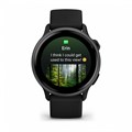 Умные часы Garmin VIVOACTIVE 6 42 мм, корпус: черный (Black), с черным силиконовым ремешком 2720870
