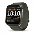 Умные часы Garmin VENU X1 46 мм, корпус: мох (Moss), с оливковым нейлоновым ремешком 2768932