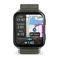 Умные часы Garmin VENU X1 46 мм, корпус: мох (Moss), с оливковым нейлоновым ремешком 2768932