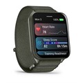 Умные часы Garmin VENU X1 46 мм, корпус: мох (Moss), с оливковым нейлоновым ремешком 2768932