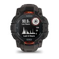 Умные часы Garmin INSTINCT 3 50 мм Solar, корпус: черный (Black), с угольно-черным силиконовым ремешком (Charcoal Band) 2720887