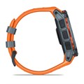 Умные часы Garmin INSTINCT 3 50 мм Solar, корпус: серо-синий (Twilight Bezel), с оранжевым силиконовым ремешком (Solstice Band) 2720888