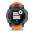 Умные часы Garmin INSTINCT 3 50 мм Solar, корпус: серо-синий (Twilight Bezel), с оранжевым силиконовым ремешком (Solstice Band) 2720888