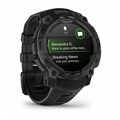 Умные часы Garmin INSTINCT 3 45 мм AMOLED, корпус: черный, с черным силиконовым ремешком (Black) 2720882