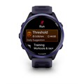 Умные часы Garmin FORERUNNER 570 47 мм, корпус: индиго (Indigo), с силиконовым ремешком пурпурный/индиго 2720878