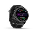 Умные часы Garmin FORERUNNER 570 42 мм, корпус: серый (Slate Gray), с черным силиконовым ремешком 2720867