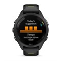 Умные часы Garmin FORERUNNER 265s 42 мм, корпус: черный, с черным силиконовым ремешком (Black) 2720863