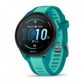 Умные часы Garmin FORERUNNER 165 Music 43 мм, корпус: зеленый (Turquoise), с бирюзовым силиконовым ремешком (Aqua) 3183635