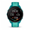 Умные часы Garmin FORERUNNER 165 Music 43 мм, корпус: зеленый (Turquoise), с бирюзовым силиконовым ремешком (Aqua) 3183635