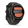 Умные часы Garmin Fenix 8 Pro 47 мм, AMOLED Sapphire корпус: угольно-серый (Carbon Gray Titanium), DLC-покрытие, с пепельно-серым силиконовым ремешком 3138573