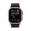 Часы Apple Watch Ultra 2 GPS 49 мм, корпус натуральный титан (Natural Titanium), ремешок Trail, цвет: черный (Black), размер: M/L 2097500