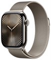 Часы Apple Watch Series 10 42mm Natural Titanium Case, Milano Loop (Natural) Часы Apple Watch Series 10 42mm Natural Titanium Case, Milano Loop (Natural)